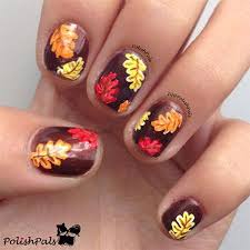 15 Best Autumn Leaf Nail Art Designs Ideas Trends Stickers 2014 Fall Nails Fall Nail Art Designs Fall Nail Art Pretty Nail Art