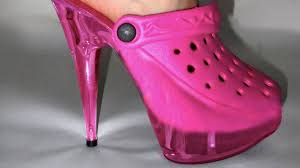 Demna gavasalia the renegade balenciaga designer had just sent crocs down his catwalk. Balenciaga Croc Heels