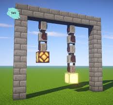 Minecraft Simple Modern Lamp In 2020 Minecraft Building Minecraft Architecture Minecraft Designs