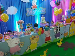Party Decoracion Ideas Birthday Peppa Pig 55 Ideas Peppa Pig Birthday Party Decorations Peppa Pig Birthday Decorations Peppa Pig Birthday Invitations