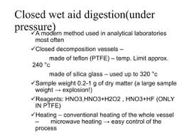 Comparison Of Dry Ashing, Wet Ashing And Microwave Digestion For  Determination Of Trace Elements In Periostracum Serpentis And Periostracum  Cicadae By Icp-Aes