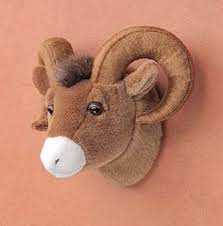 10 Big Horn Sheep Ram Head Plush Stuffed Animal Toy Http Www Amazon Com Dp B006hwh Unk Ref Cm Sw R Pi Awd Rc Big Horn Sheep Plush Stuffed Animals Pet Toys