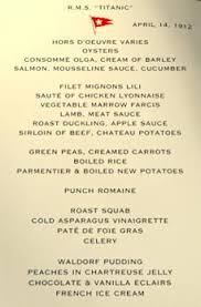 ↑,←,↓,→ (or w,a,s,d) look around: The Titanic S Last Meal First Class Dinner On Titanic
