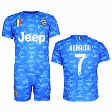 Shipped with usps first class package. Juventus Replica Cristiano Ronaldo Cr7 Alternative 3rd Kit Football T Shirt Shorts Set Blue Popmerch Com