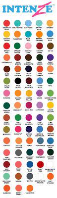 Intenze Ink Color Chart Intenze Ink Tattoo Ink Colors Tattoo Ink Colors Chart