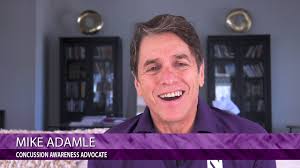 "Concussions: Living in the Solution", Former #NFL Mike Adamle and wife Kim  Adamle are advocating fiercely after his 2016 dementia diagnosis attributed  to probable #CTE. Hear's a small part of their ...