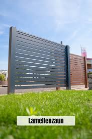Lamellenzaun Zaun Sichtschutzzaun Garten Gartengestaltung Online
