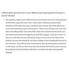 How Do You See Yourself In 10 Years Essay Job Interview Tips Student Life Hacks Interview Tips College Interview