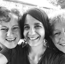 Great evening with Katie Buckley and Anne Rider at Anne's place in  Guilford. Love those two!