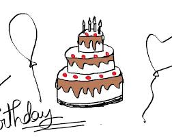 An animated clip should have this kind of birthday cake images. Images Of Cartoon Cake Drawing Easy