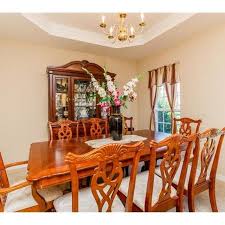 Signature design by ashley realyn dining room server, chipped white. Best Dining Room Set With China Cabinet For Sale