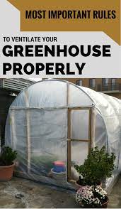 How to ventilate a greenhouse. Most Important Rules To Ventilate Your Greenhouse Properly Greenhouse Greenhouse Vegetables Greenhouse Ventilation