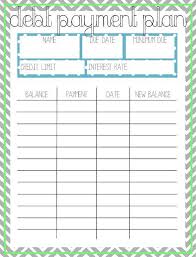 Debt Payment Plan Printable By Arodgersdesigns On Etsy Debt Free Stories Debt Debt Payoff Debt Free Credit Card Debt Payoff Paying Off Credit Cards