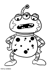 Disegni Di Mostri Da Stampare E Colorare Gratis Portale Bambini Monsters Coloring Coloringpages Coloringinsp Disegni Disegni Da Colorare Disegno Mostro