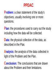 We need to first choose a time period, because we know that smoking. Ppdac Example Ppdac Problem A Clear Statement Of The Study S Objectives Usually Involving One Or More Questions Plan The Procedures Used To Carry Out Course Hero