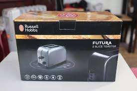 Russell Hobbs Futura 2 Slice Toaster 18780 Stainless Steel Silver Toaster Hobbs Stainless Steel