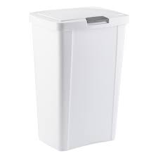 We've researched the best trash cans for. Sterilite White Touch Top Trash Cans The Container Store