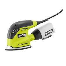 Ryobi 1 2 Amp Corner Cat Sander Cfs1503gbf The Home Depot Ryobi Power Tools For Sale Finishing Sander