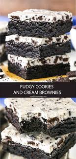Pin By Scarlettavil On Dessert Recipes To Try Brownies Recipe Easy Oreo Recipes Fudgy Brownie Recipe