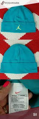 Nike Jordan Beanie Hat Blue Baby Nike Jordan Beanie Hats Baby Blue