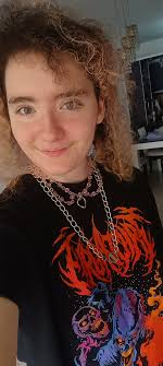 Pastel goth outfit for warm weather