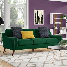 Furniture, home decor, tools, office furniture, bedding, lighting, outdoor furniture and luggage. George Oliver Herald 80 Velvet Square Arm Sofa Reviews Wayfair