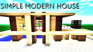How to build a small modern house tutorial (#18) in this minecraft build tutorial i show you how to make a small. Simple Modern House Minecraft Map