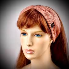 Solid Light Peach Color Headband, Minimalist Hair Accessory, Simple  Hairband, Modern Headband