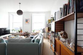 A Stationery Shop Owner S Contemporary Playful Home Home Apartment Makeover New Living Room