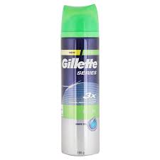Buy Gillette Series Gel Sensitive Skin 195G online at best price-Shaving  Creams/Lotions/Gels