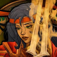 Blood elf paladin from World of Warcraft I have drawn for Eilidh 🔥