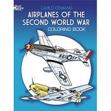 38+ ww2 airplane coloring pages for printing and coloring. Airplanes Of The Second World War Coloring Book Dover History Coloring Book Carlo Demand 9780486241074 Amazon Com Books