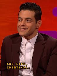 Rami Malek's Twin Swap