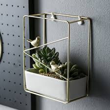 Display all the beauty of your plants and flowers with planters and plant stands. Metal Hanging Planters With Hooks Modern Ceramic Wall Planter Minimalist Flower Pot Hold Planter For Indoor Outdoor Plants Home Decor Gold Black Walmart Com Walmart Com