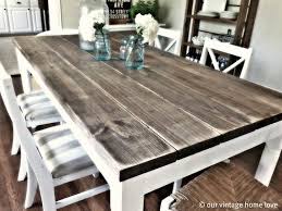 This makes it possible to build a table large enough for your family. Diy Dining Room Table With 2 8 Boards 4 75 Each For 31 00 From Lowes This Is The Coolest Website I Agree Diy Dining Room Diy Dining Room Table Diy Dining