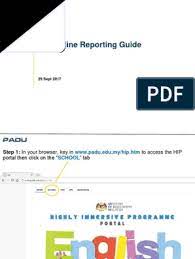 Hiponline is hét ideale platform voor scholen om het afstandsleren heel gemakkelijk mogelijk te maken. 20170929 Hip Self Assessment Guide 1