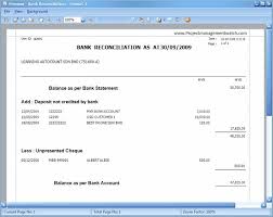 Bank Reconciliation Statement Templates In Excel Projectmanagersinn Statement Template Bank Statement Reconciliation