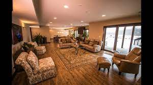 In a completely unfinished basement, the floor may be concrete, the walls concrete block or bare studs, and the ceiling joists of the floor above. Before After Custom Ranch Home Gets Basement Remodeled Youtube