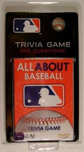 They make for excellent ice breaker questions, quiz night prompts, road trip games, and more. Lot 3 Mlb All About Major League Baseball Trivia Questions 50 Card Game Sports Funsational Finds Card Games Trivia Major League Baseball