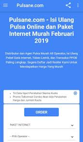 Inject paket data xl , axis , tsel , threee ,indosat. Pulsane Com For Android Apk Download