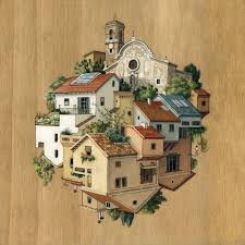 Surreal Architectural Illustrations By Cinta Vidal Agullo Urban Landscape Building Art Surrealism