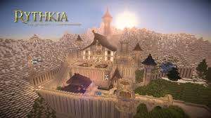 Minecraft, but all mobs are giant. The Kingdom Of Rythkia Medieval Fantasy Kingdom Build Minecraft Map