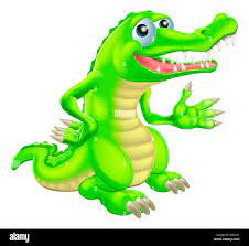 A cartoon crocodile hi-res stock photography and images - Alamy