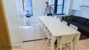 Small Apartment Life Edited With Creative Transformer Furniture For Small Spaces Apartment Size Furniture Small Apartment Furniture Modern Dining Table Set