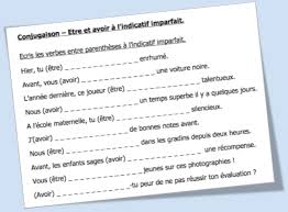 Exercice de conjugaison ce2, cm1, cm2 Conjuguer A L Imparfait Exercices D Entrainement L Ecole D Ailleurs