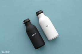 Minimal Reusable Water Bottle Mockup Design Premium Image By Rawpixel Com Donlaya Bottle Mockup Water Bottle Water Bottle Free