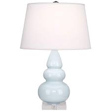 Check spelling or type a new query. Robert Abbey Light Blue Triple Gourd Ceramic Table Lamp V4253 Lamps Plus