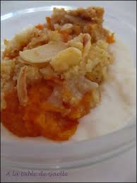 Tian D Abricots Aux Amandes Et Pignons A La Table De Gaelle Cuisine Plat Abricot
