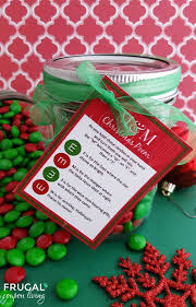 All you need is a glass jar (i got mine here!), m & m's, a piece of christmas ribbon or bakers twine, & this printable poem here. M M Christmas Poem And Free Printable Gift Tag