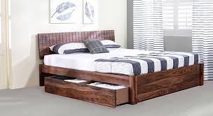 Quality solid wood beds, queen size & king size bed frames shop in shah alam and kuala lumpur, kl. Valencia Storage Bed Solid Wood Urban Ladder
